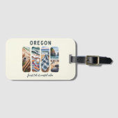 Oregon - Forest Tide & Coastal Calm Bagagelabel (Voorkant (horizontaal))