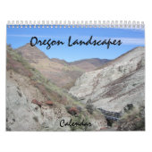 Oregon fotografische landschappen kalender (Hoes)