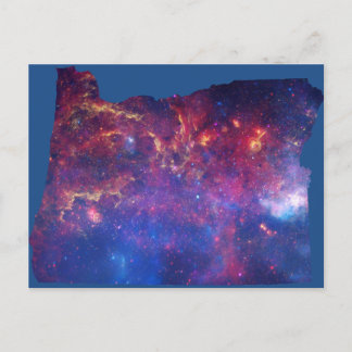 Oregon Galaxy Print Briefkaart