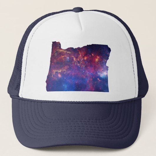 Oregon Galaxy Print Trucker Pet (Voorkant)