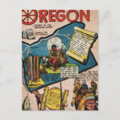 Oregon Geschiedenis Briefkaart (Voorkant)