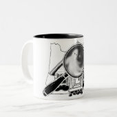 Oregon Ghosties Tweekleurige Koffiemok (Voorkant links)