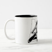Oregon Ghosties Tweekleurige Koffiemok (Links)