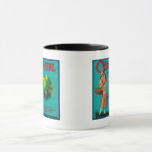 Oregon Girl Apple Crate LabelElgin, OF Mok (Midden)