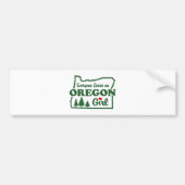 Oregon Girl Bumpersticker (Voorkant)