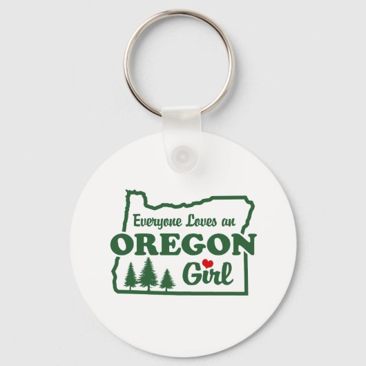 Oregon Girl Sleutelhanger (Voorkant)