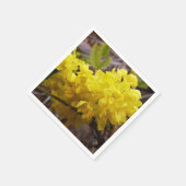 Oregon Grape Flowers Yellow Wildbloemen Servet (Hoek)