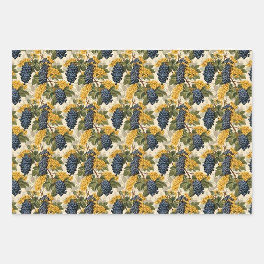 Oregon Grape Inpakpapier Vel (Voorkant 3)