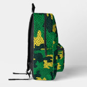 Oregon Green & Yellow Camo Printed Bedrukte Rugzak (Links)