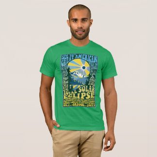 Oregon Groovy Eclipse 2017 T-shirt