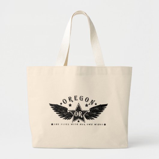Oregon Grote Tote Bag (Voorkant)
