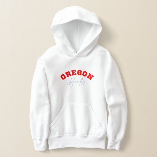 Oregon Hawks Rood & Blauw Kinder Sweatshirt (Laagn)