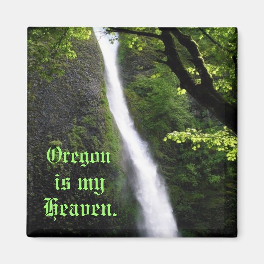 Oregon Heaven Magnet (Voorkant)