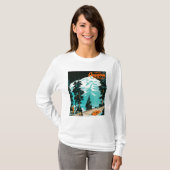 Oregon Highways Adverteren Poster T-shirt (Voorkant volledig)