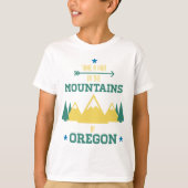 Oregon Hiking en Camping T-shirt (Voorkant)