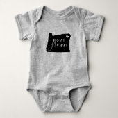 Oregon Home Grown State T-shirt (Voorkant)