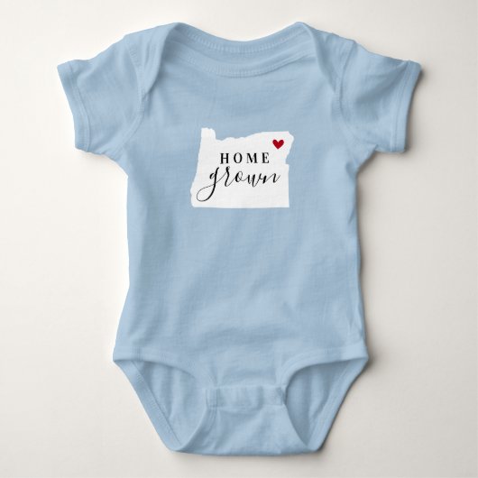 Oregon Home Grown State T-shirt (Voorkant)