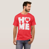 Oregon Home Heart State Tees T-Shirt (Voorkant volledig)