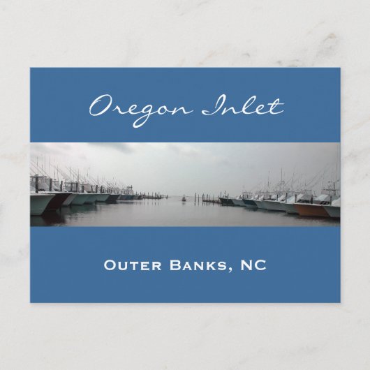 Oregon Inlet Briefkaart (Voorkant)
