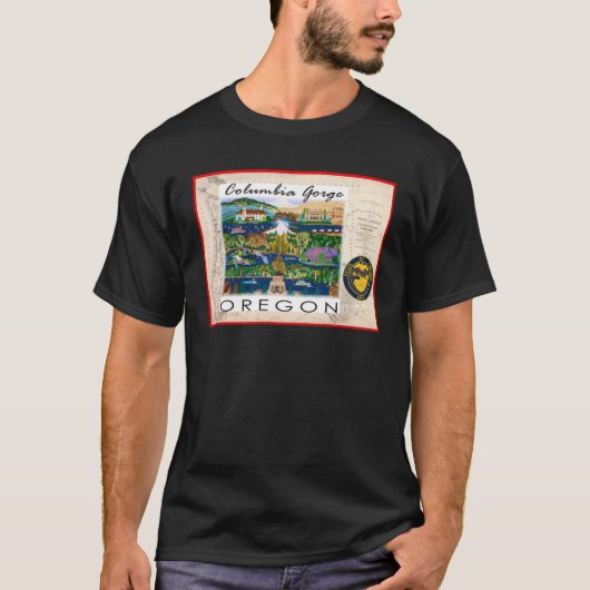 Oregon is Mijn Home T Shirt (Voorkant)