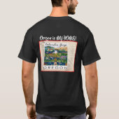 Oregon is Mijn Home T Shirt (Achterkant)