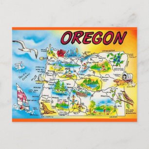 Oregon Kaart