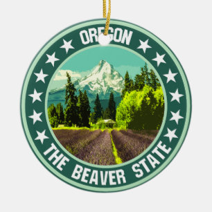 Oregon Keramisch Ornament