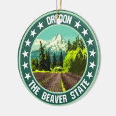 Oregon Keramisch Ornament (Links)