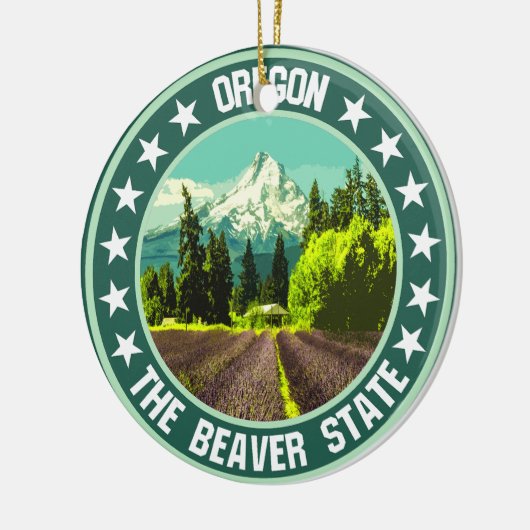 Oregon Keramisch Ornament (Links)