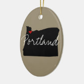 Oregon Keramisch Ornament (Links)