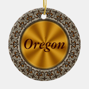 Oregon Keramisch Ornament