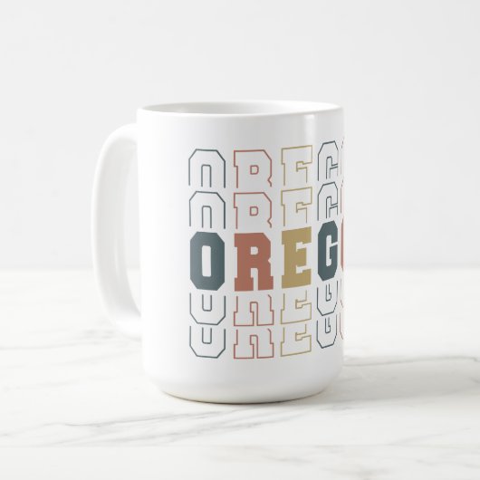 Oregon Koffiemok (Voorkant links)