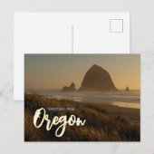 Oregon Kust Schitterende Reis Briefkaart (Voorkant / Achterkant)