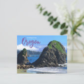 Oregon Kust Schitterende Reis Briefkaart (Staand voorkant)