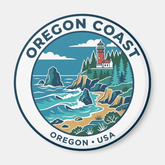 Oregon kust VS Magneet (Voorkant)