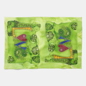 Oregon Liefde over fornuis Keukenhanddoek (Horizontaal)