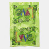 Oregon Liefde over fornuis Keukenhanddoek (Verticaal)