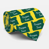 Oregon LOVE Rope Green Stropdas (Opgerold)