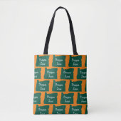 Oregon LOVE Rope Green Tote Bag (Voorkant)