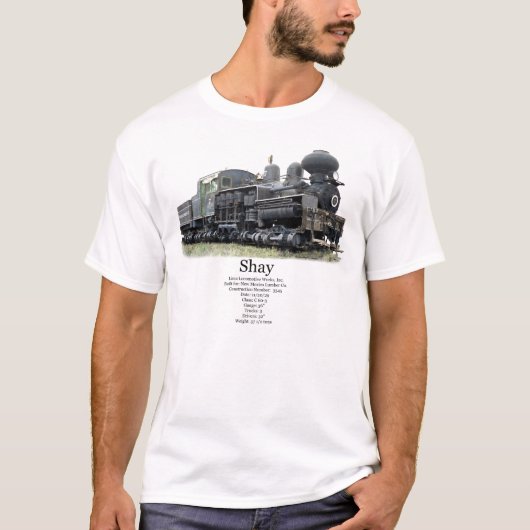 Oregon Lumber Co. Shay #7 T-shirt (Voorkant)