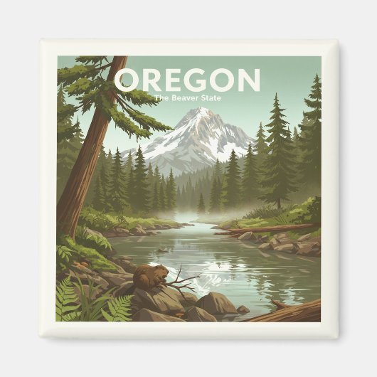 Oregon Magneet (Voorkant)