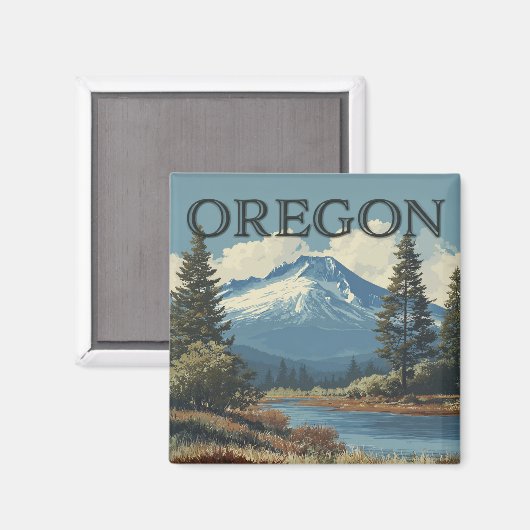 Oregon Magneet (Voorkant / Achterkant)