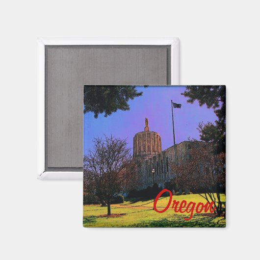 Oregon Magnet (Voorkant / Achterkant)