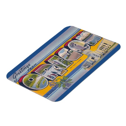 Oregon Magnet Magneet (Linkerzijde)