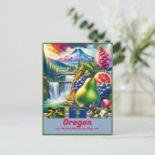 Oregon Majestic Wonders: Natuur & Bezienswaardighe Briefkaart (Staand voorkant)
