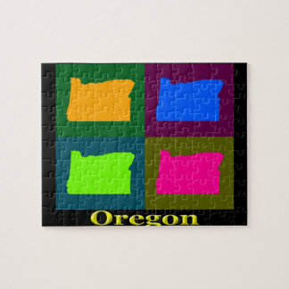 Oregon Map Legpuzzel