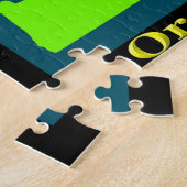 Oregon Map Legpuzzel (Zijkant)