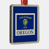 Oregon Metalen Ornament (Rechts)