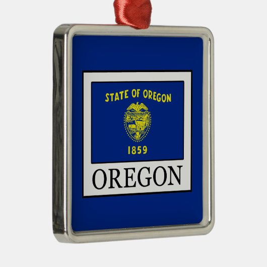 Oregon Metalen Ornament (Rechts)