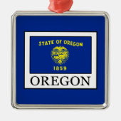Oregon Metalen Ornament (Voorkant)